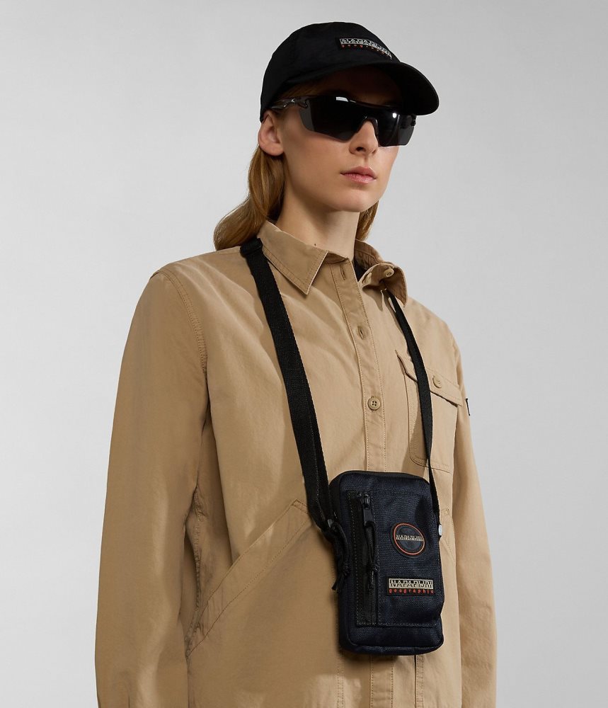 Napapijri Voyage Crossover Bag Tassen Dames Donkerblauw | QXJPFMT-42