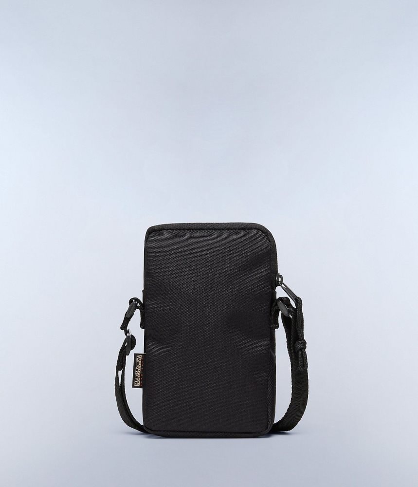 Napapijri Voyage Crossover Bag Tassen Heren Zwart | BFGKEVP-60