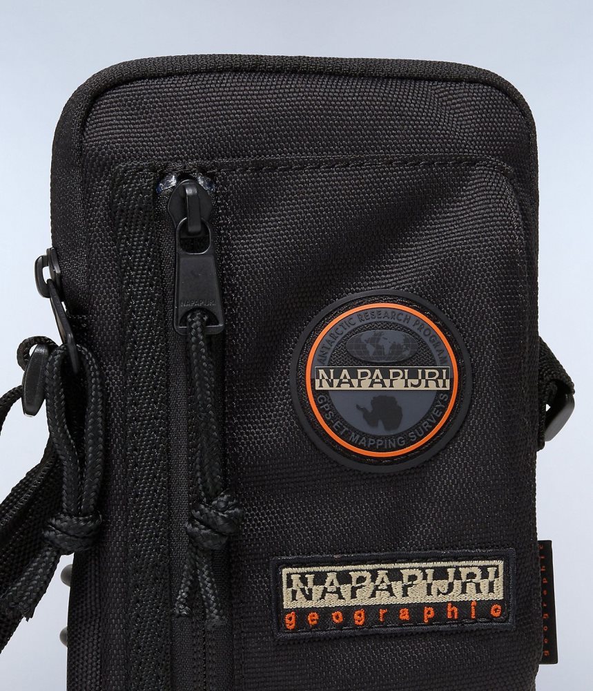 Napapijri Voyage Crossover Bag Tassen Kinderen Zwart | VWGYAZP-29