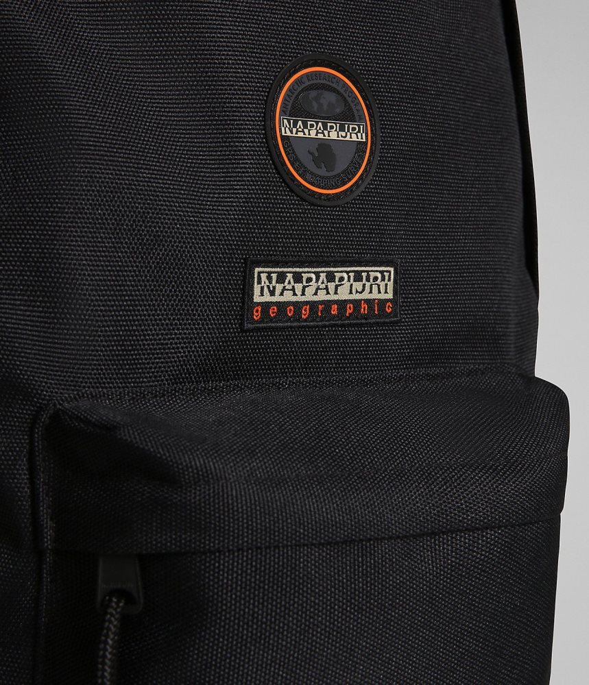 Napapijri Voyage Mini Backpack Rugzakken Kinderen Zwart | XZIQGAT-72