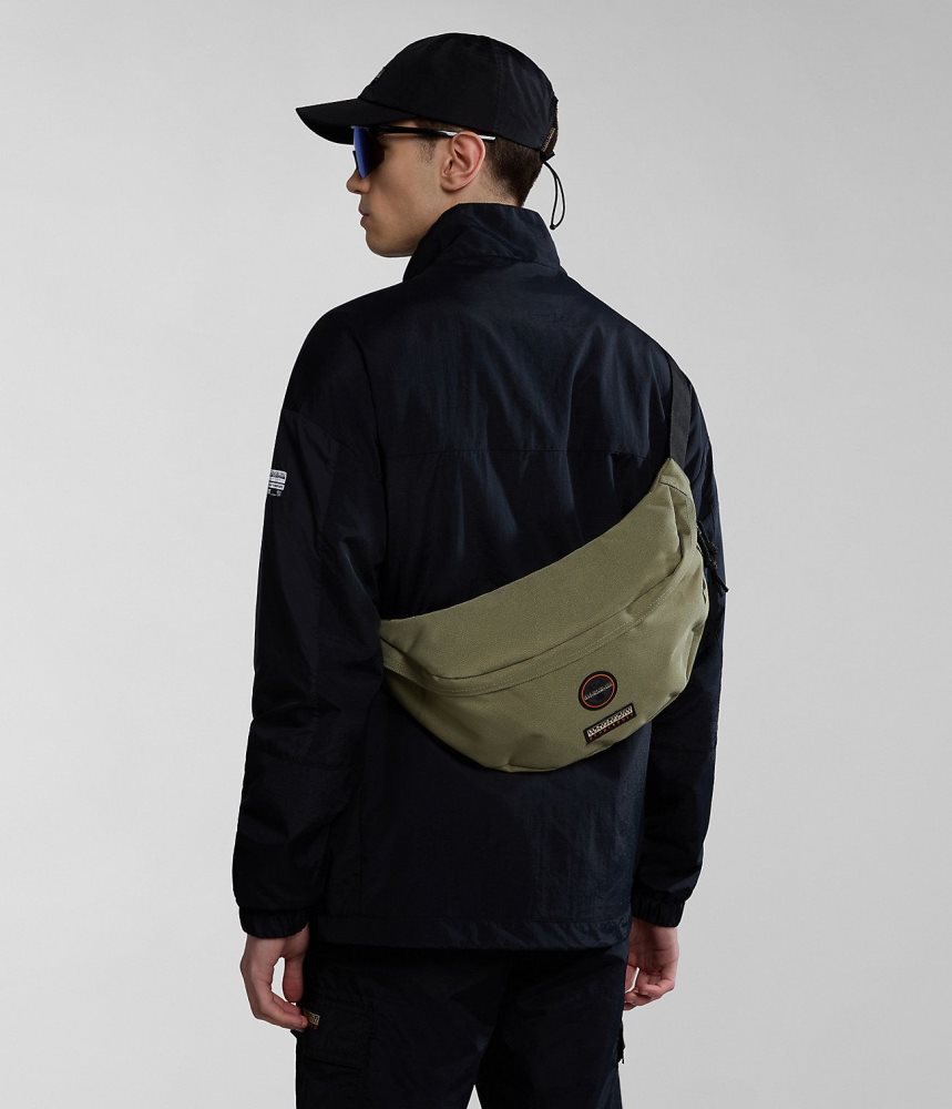 Napapijri Voyage Taille Bag Tassen Dames Groen | AXLBKSO-49