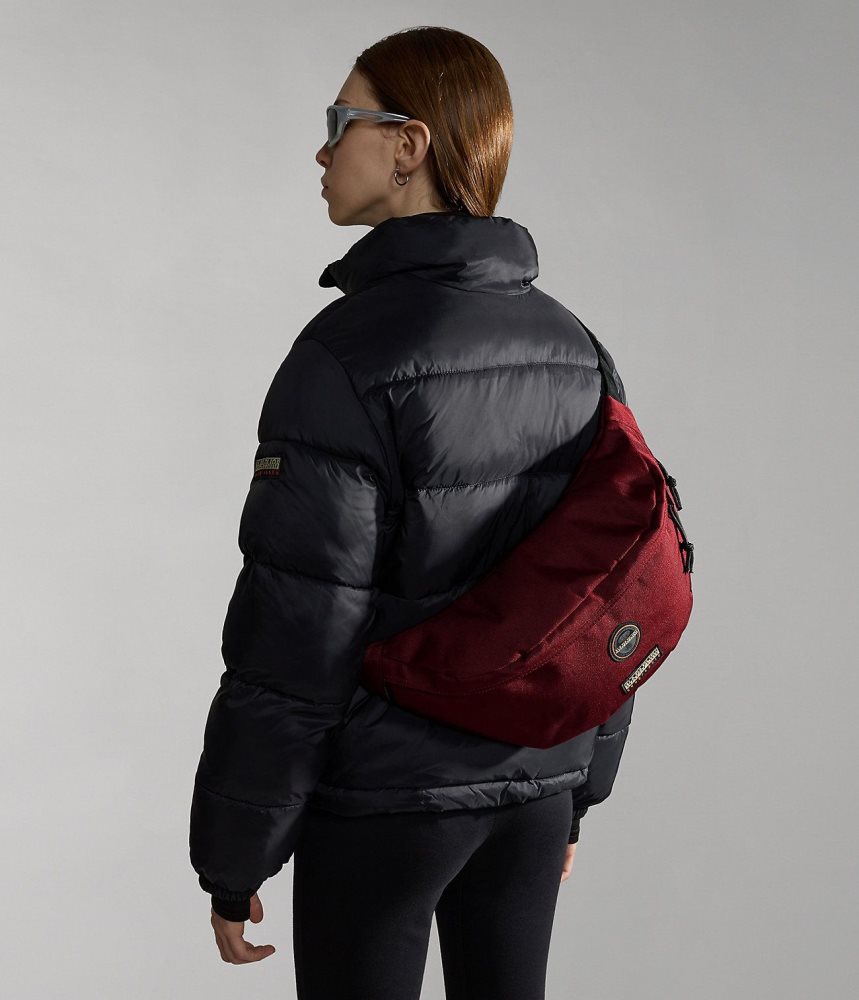 Napapijri Voyage Taille Bag Tassen Dames Bordeaux | PQOJSMU-91