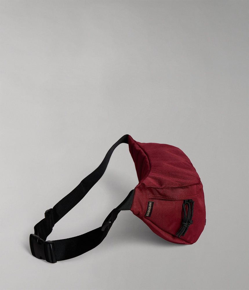 Napapijri Voyage Taille Bag Tassen Heren Bordeaux | DMPEBWQ-04