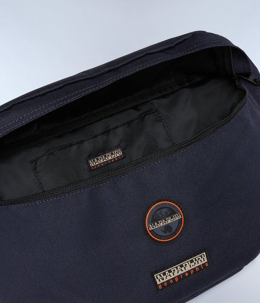 Napapijri Voyage Taille Bag Tassen Kinderen Donkerblauw | UPVSWEJ-51