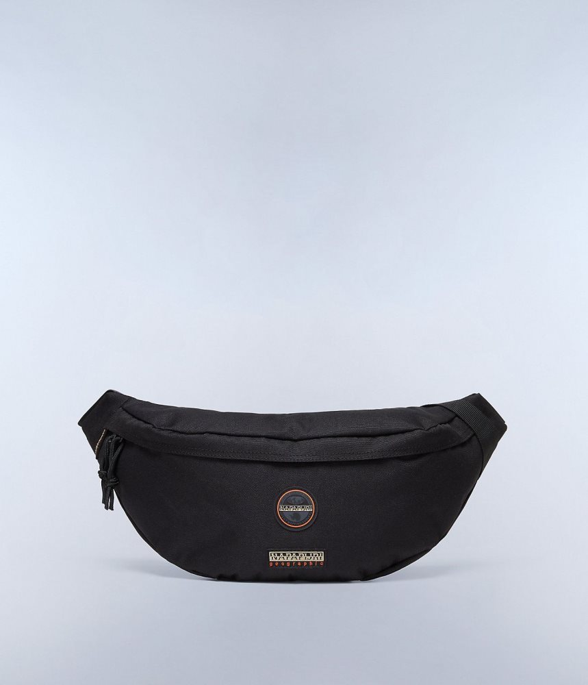 Napapijri Voyage Taille Bag Tassen Kinderen Zwart | TYLHVOJ-23