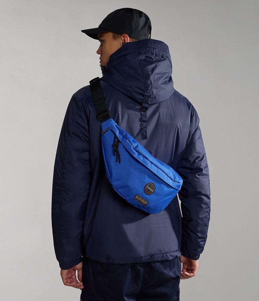 Napapijri Voyage Taille Bag Tassen Kinderen Lichtblauw | GZDLEPN-13