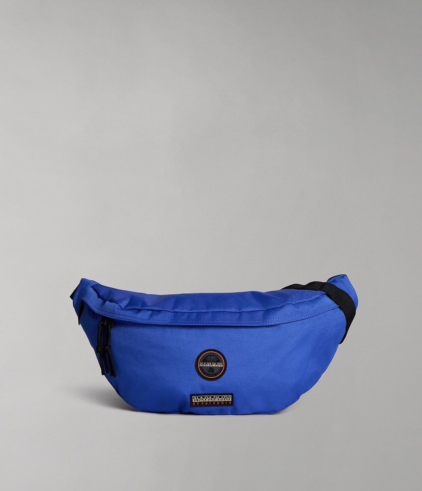 Napapijri Voyage Taille Bag Tassen Kinderen Lichtblauw | GZDLEPN-13