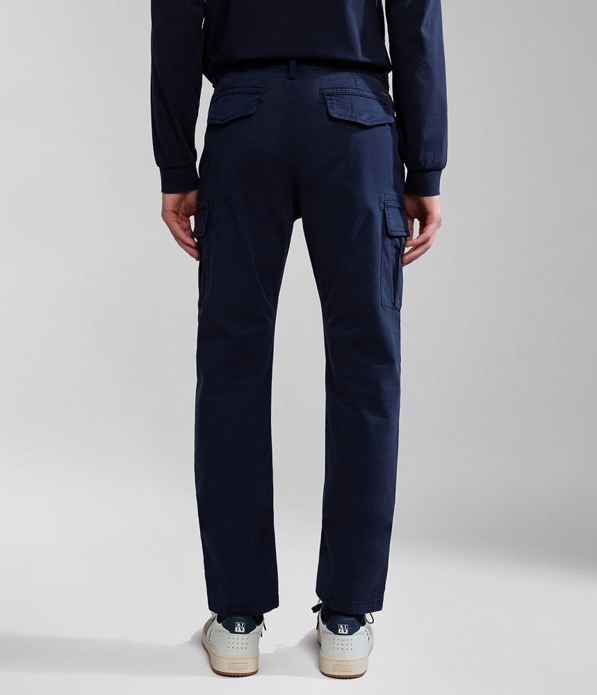 Napapijri Yasuni Cargo Trousers Cargo Broek Heren Donkerblauw | ABDFCNK-78