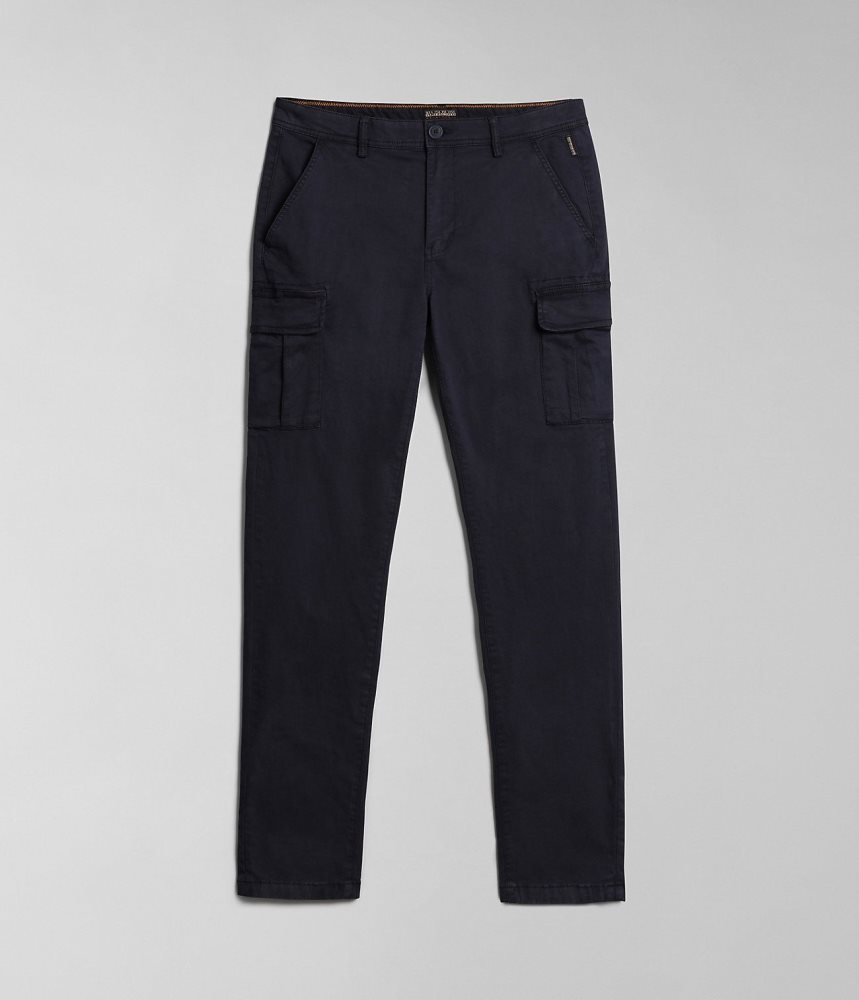 Napapijri Yasuni Cargo Trousers Cargo Broek Heren Donkerblauw | ABDFCNK-78