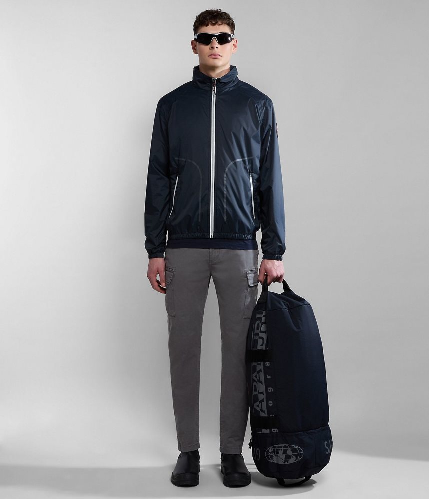 Napapijri Yasuni Cargo Trousers Cargo Broek Heren Grijs | VOWPTAZ-70