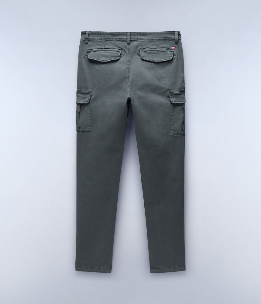 Napapijri Yasuni Cargo Trousers Cargo Broek Heren Groen | UFIWGQR-64