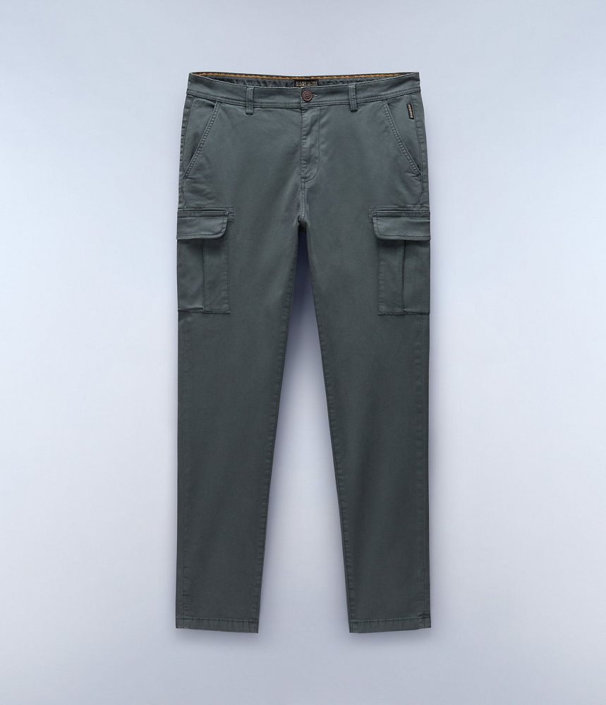 Napapijri Yasuni Cargo Trousers Cargo Broek Heren Groen | UFIWGQR-64
