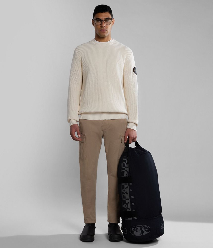 Napapijri Yasuni Cargo Trousers Cargo Broek Heren Beige | PLWJSRQ-42