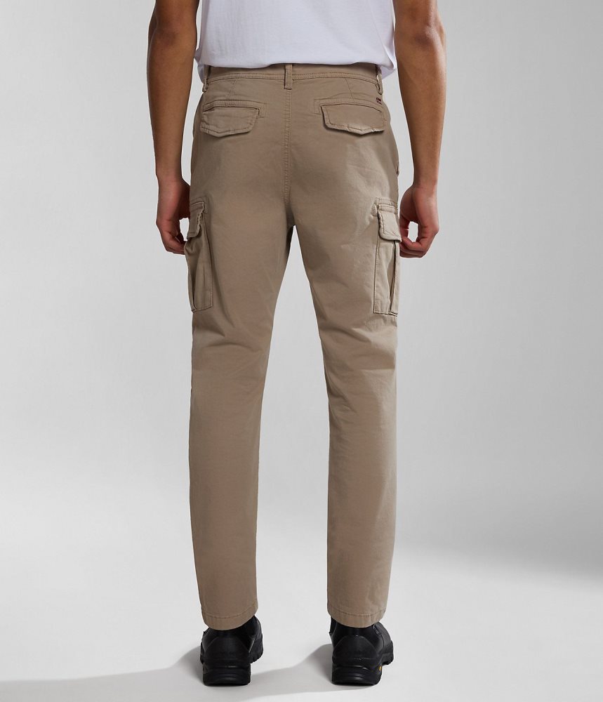 Napapijri Yasuni Cargo Trousers Cargo Broek Heren Beige | PLWJSRQ-42