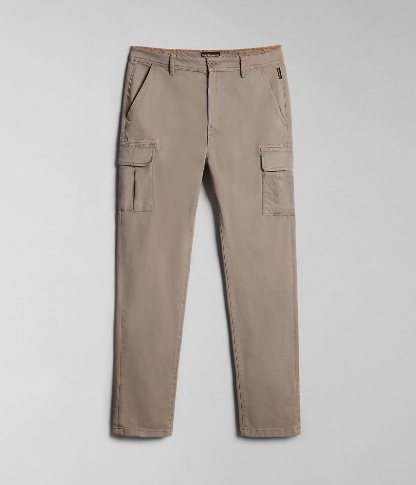 Napapijri Yasuni Cargo Trousers Cargo Broek Heren Beige | PLWJSRQ-42