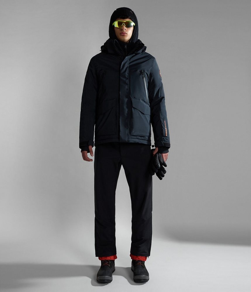 Napapijri Zeroth Ski Pants Skibroek Heren Zwart | ONRYCPD-30