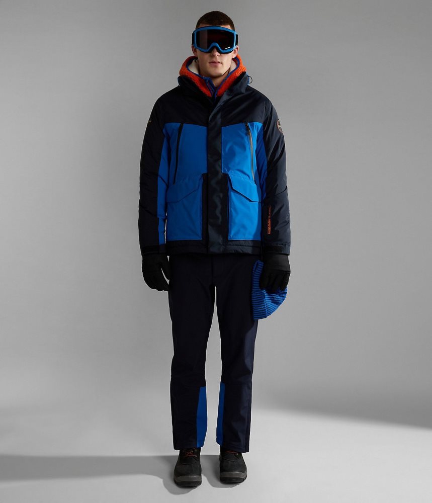 Napapijri Zeroth Ski Pants Skibroek Heren Blauw | LDXIJYM-57